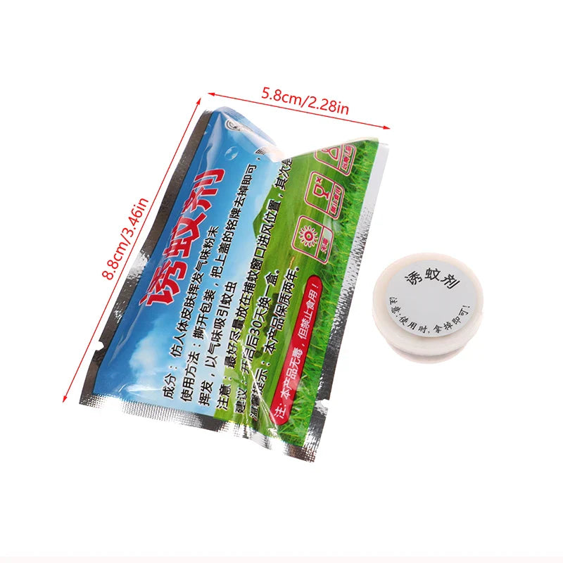 Mosquito Attractant Lure Refill | 5-Pack Lamp Trap Agent for Home Pest Control