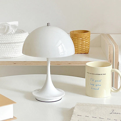 Rechargeable Dimmable LED Table Lamp Touch Control Bedside Light for Bedroom