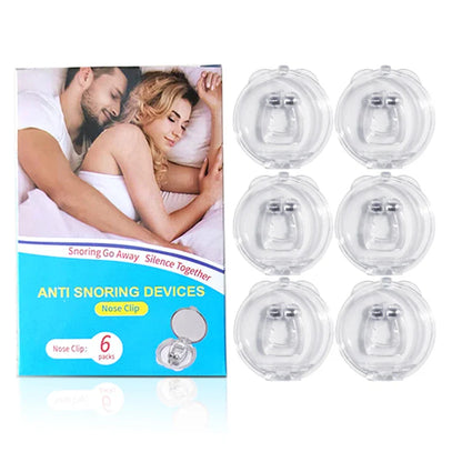 Anti Snore Nose Clip | Magnetic Sleep Aid for Quiet Nights