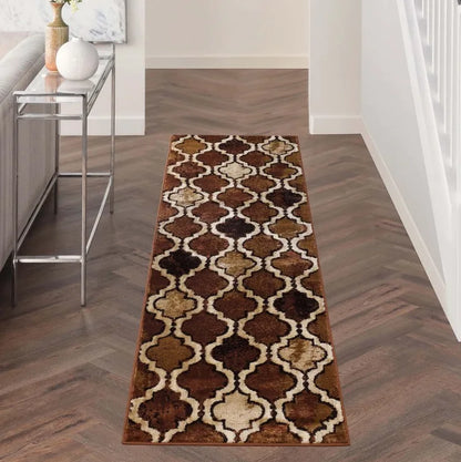 VIKAMA Tapis en velours cristal bohème, résistant à la saleté et facile d'entretien, tapis de couloir complet, tapis de balcon, décoration intérieure