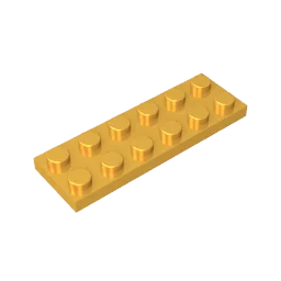 Plate 2 x 6 Building Block | Compatible Building Brick for DIY Creations