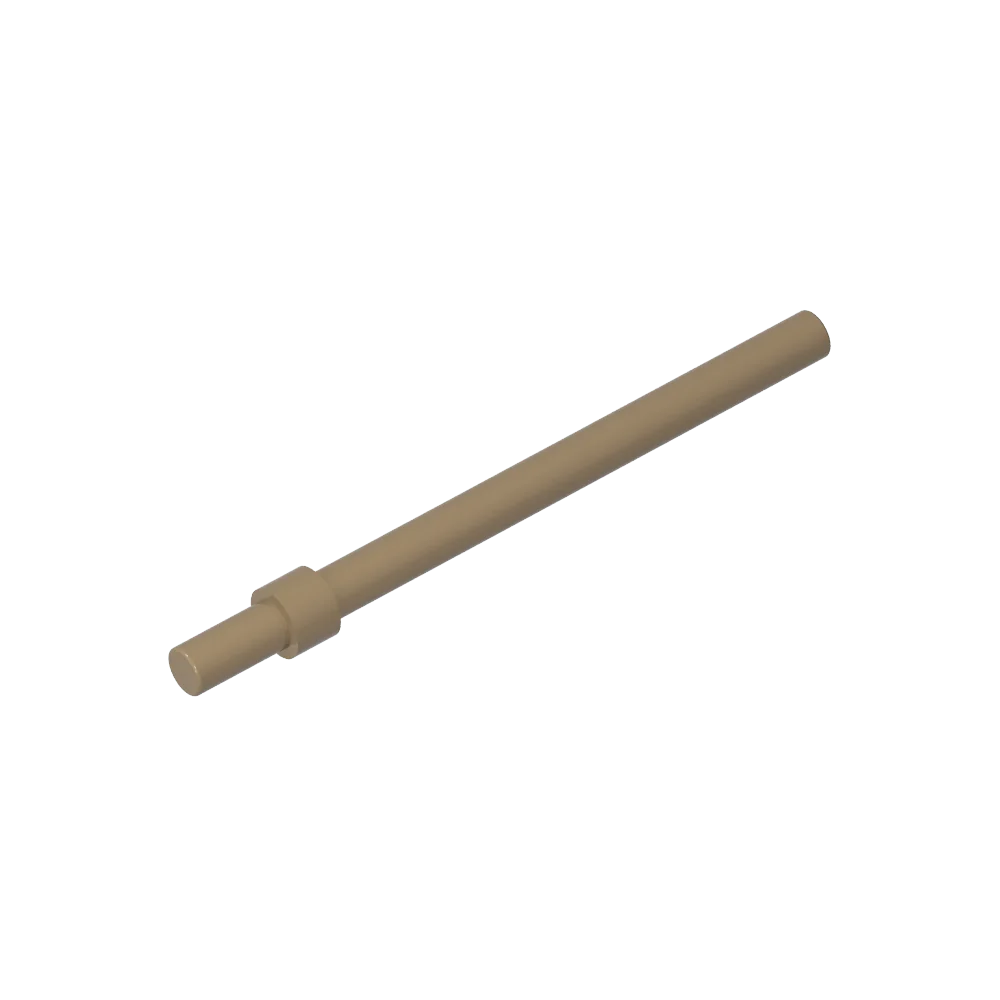 Gobricks GDS-905 Bar 6L with Stop Ring | Technical Building Block Piece Compatible with Lego 63965