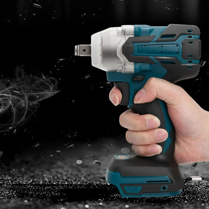 1/2'' Brushless Cordless Impact Wrench 520NM 18V Battery High Torque Tool