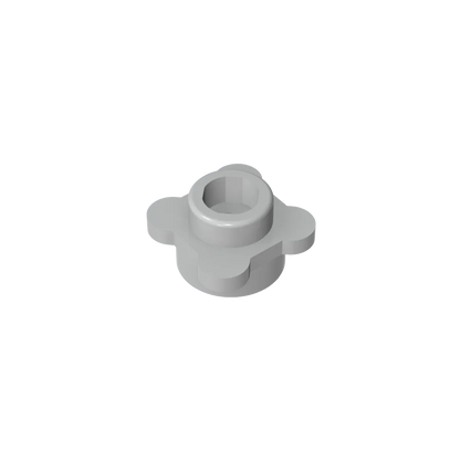 Gobricks GDS-839 Plate Round 1x1 with Flower Edge | Compatible with Lego 33291 28573