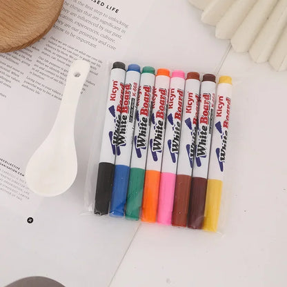 Floating Marker Pen Set | Montessori Magic Water Drawing Toy for Kids