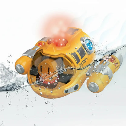 Waterproof RC Boat Toy for Kids Dual Propeller Remote Control Boat