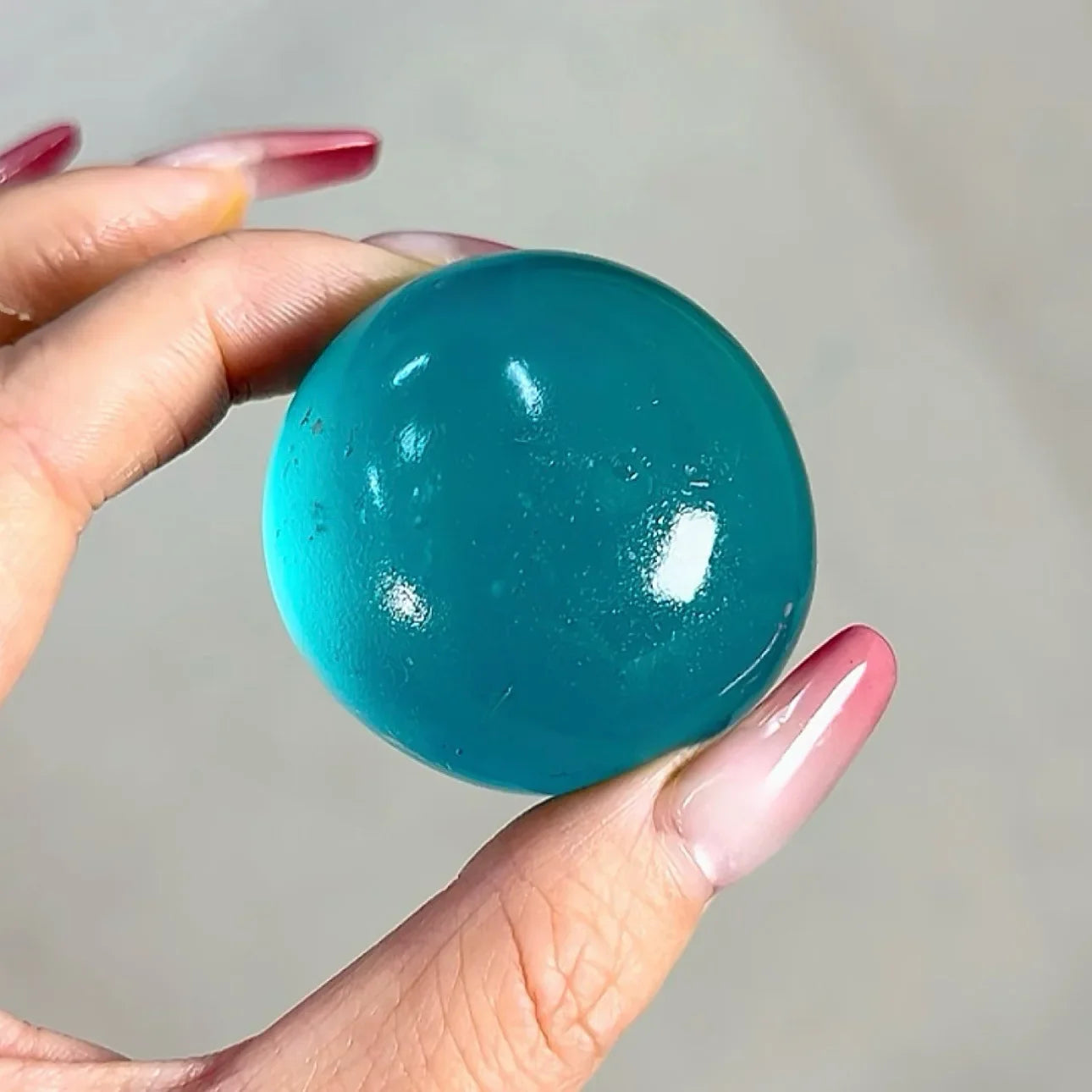Balle anti-stress pomme verte | Jouet à presser pour TDAH Autisme Jouet sensoriel à rebond lent