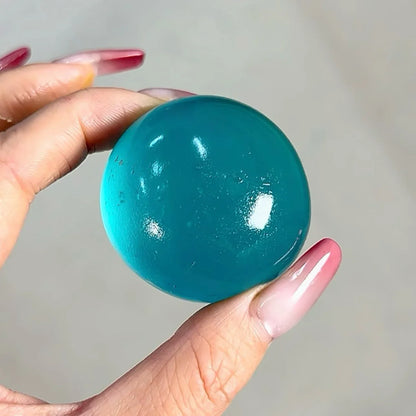 Balle anti-stress pomme verte | Jouet à presser pour TDAH Autisme Jouet sensoriel à rebond lent