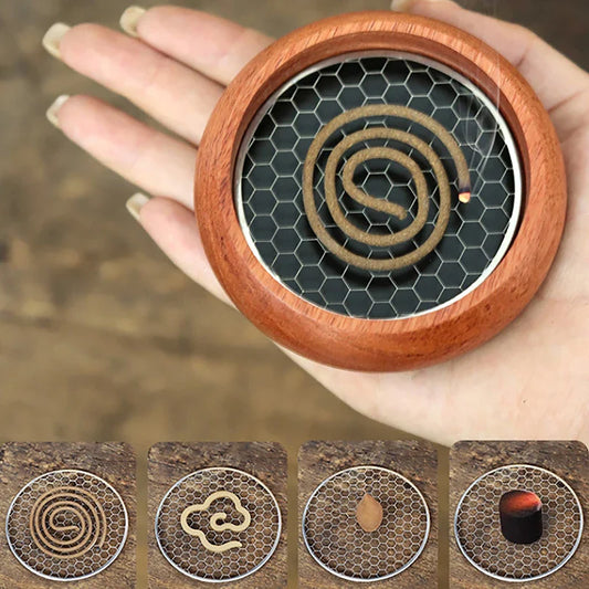 Mosquito Coil Holder | Decorative Incense Burner Rack for Home