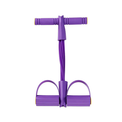 Six-Tube Pedal Tension Rope | Multi-Functional Indoor Fitness Equipment