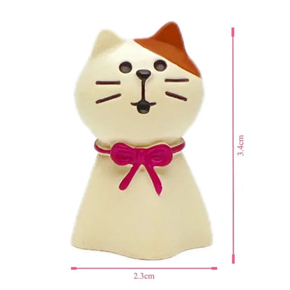 Artisanat de décoration en résine de chat, petite grenouille scène de pluie pour la décoration de bureau, ornements artisanaux, collection de jouets, cadeaux en gros Nouveauté 2024