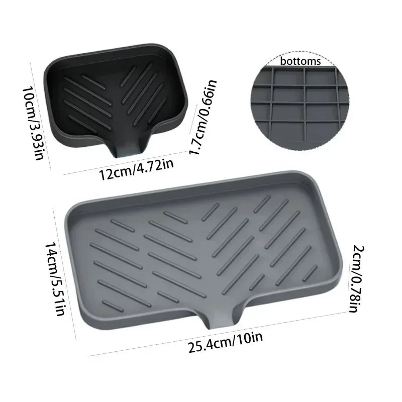 Silicone Sponge & Soap Holder