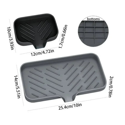 Silicone Sponge & Soap Holder