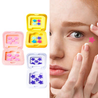 Star Shaped Hydrocolloid Acne Patches | Invisible Pimple Stickers with Mirror