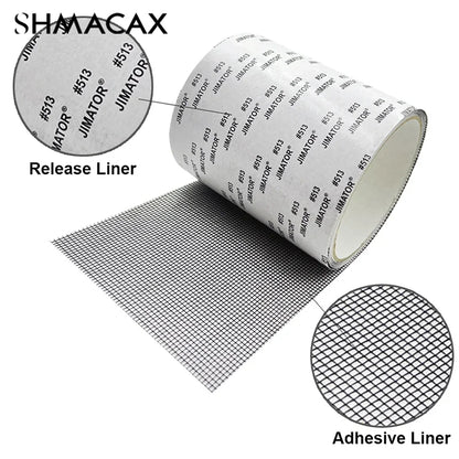 Window Mosquito Net Repair Tape | Self-Adhesive Screen Patch for Holes and Tears