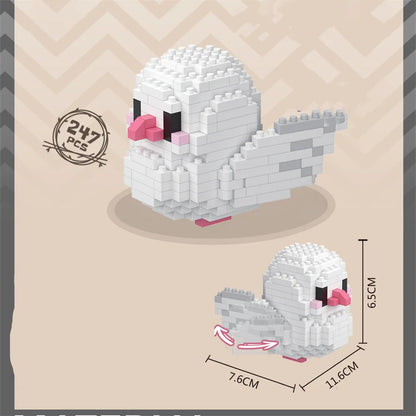 Cute Bird Building Blocks Set | Creative Educational Toy for Teens and Adults