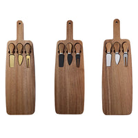 Acacia cheese board set cheese knife cheese board chopping board steak board cheese knife