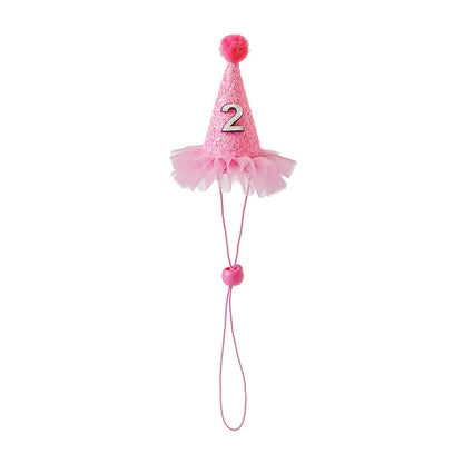 Funny Pet Party Hat | Dog Cat Birthday Cap for Small Pets