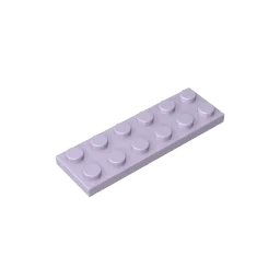 Plate 2 x 6 Building Block | Compatible Building Brick for DIY Creations