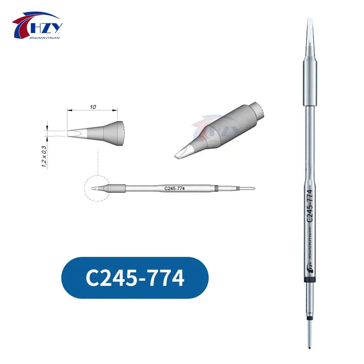 OEM C245 Series Soldering Iron Tips | Universal T245 Handle Soldering Station Tips for Phone Repair