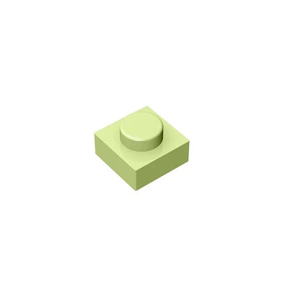 Gobricks GDS-501 Plate 1 x 1 | Compatible Building Block for Creative Builds