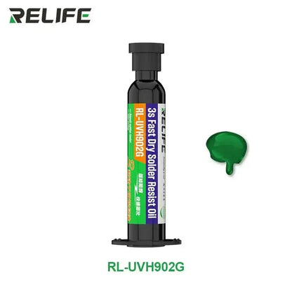 RELIFE 3 Seconds Quick Drying UV Oil | PCB Repair & Solder Mask Tool