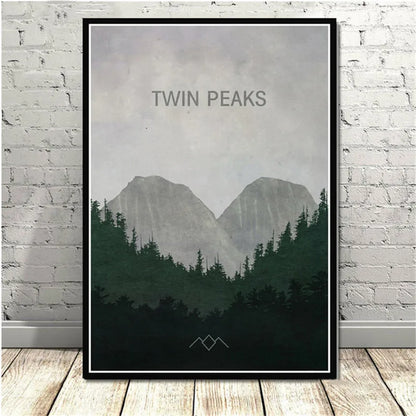 Série télévisée Twin Peaks Affiches d'anime de films classiques et impressions sur toile Peintures d'art murales pour la décoration intérieure du salon