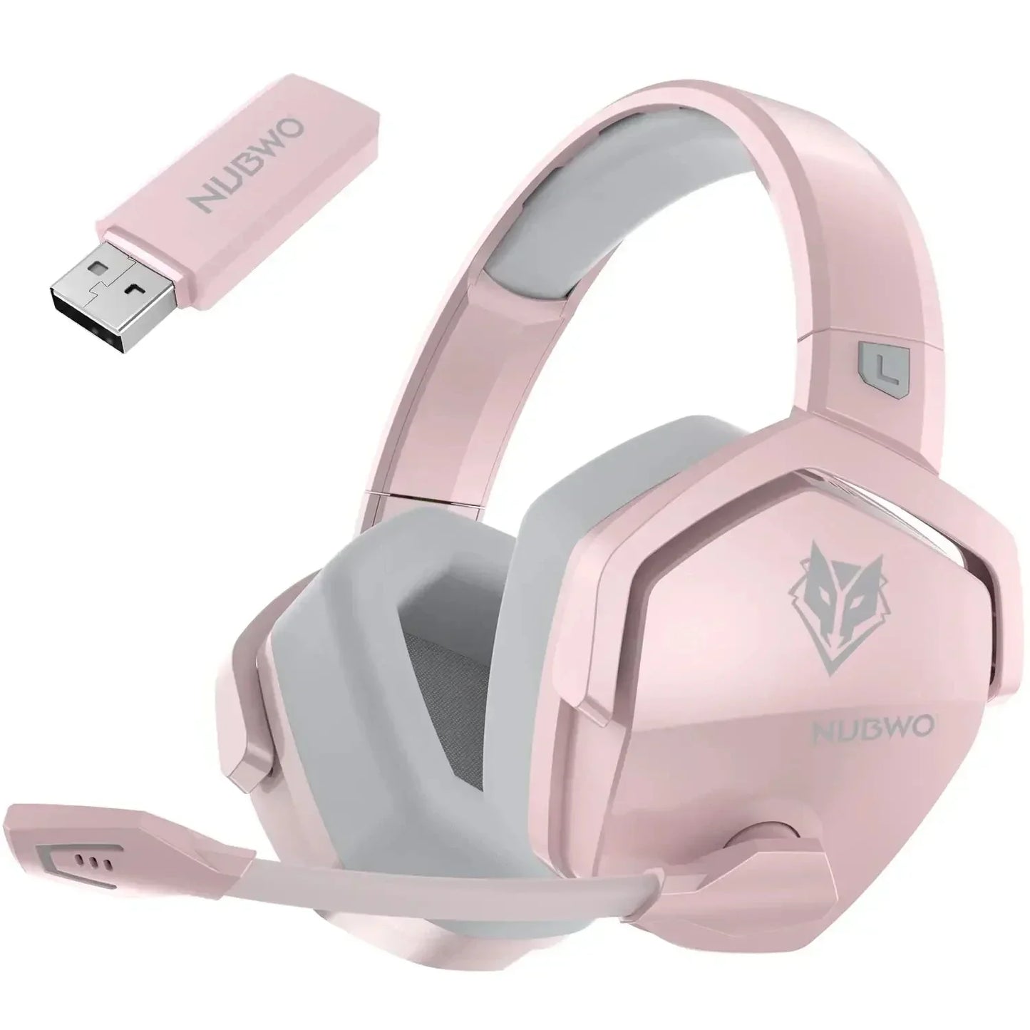 Casque de jeu sans fil NUBWO G06 Bluetooth 5.3 PS5 PC avec suppression du bruit