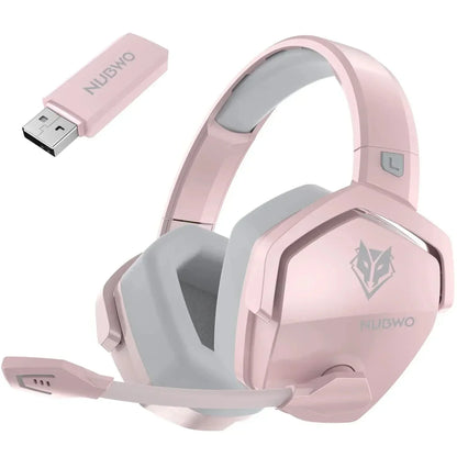 Casque de jeu sans fil NUBWO G06 Bluetooth 5.3 PS5 PC avec suppression du bruit