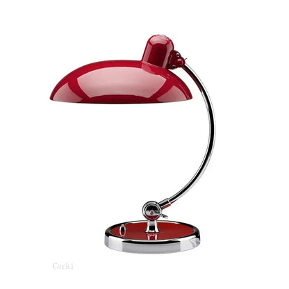 Lámpara de escritorio danesa vintage con brazo oscilante, pinza de sujeción, luz de mesa retro artística para oficina