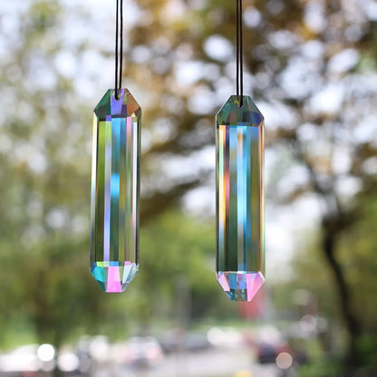Lot de 2 attrape-soleil en cristal de 12 mm pour décoration de mariage ou de fête à la maison