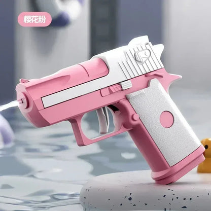 Mini Desert Eagle Water Gun | Continuous Firing Outdoor Water Pistol for Kids, Summer Beach Toy