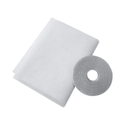 Self-Adhesive Mosquito Window Screen | No-Drill Insect Net for Home and Garden