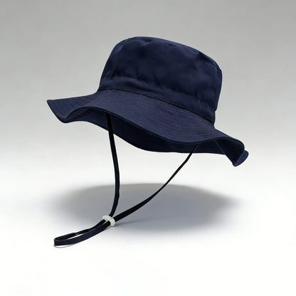 Solid Color Kids Fisherman Hat | Unisex Summer Sun Protection Hat