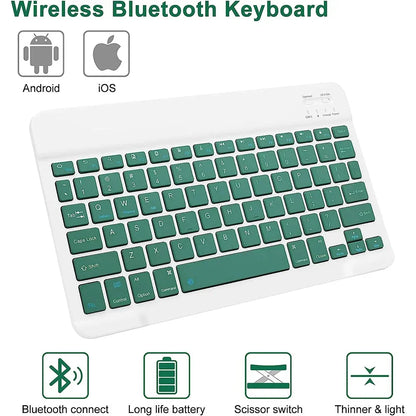 iPad 10th Gen 10.9 Keyboard Case Detachable Bluetooth Keyboard Tablet Cover