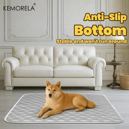 Paños lavables y reutilizables de 2 piezas para orina de gato y perro, almohadillas de entrenamiento para mascotas grandes y pequeñas, para todas las estaciones, varios tamaños disponibles