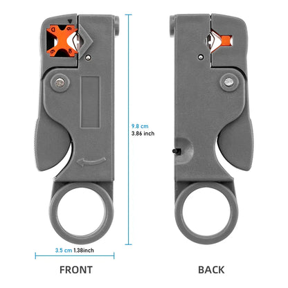 Wire Stripping Pliers with Hex Wrench | Coaxial Cable Decrustation Tool
