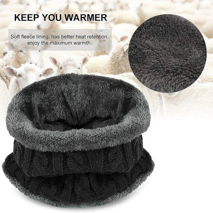 Children Winter Knit Hat and Scarf Set | Warm Unisex Accessory