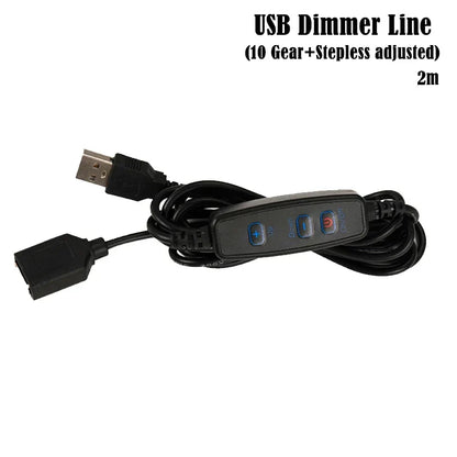 DC5V 24LED USB Night Light | 7 Color Atmosphere Lamp for Live Streaming