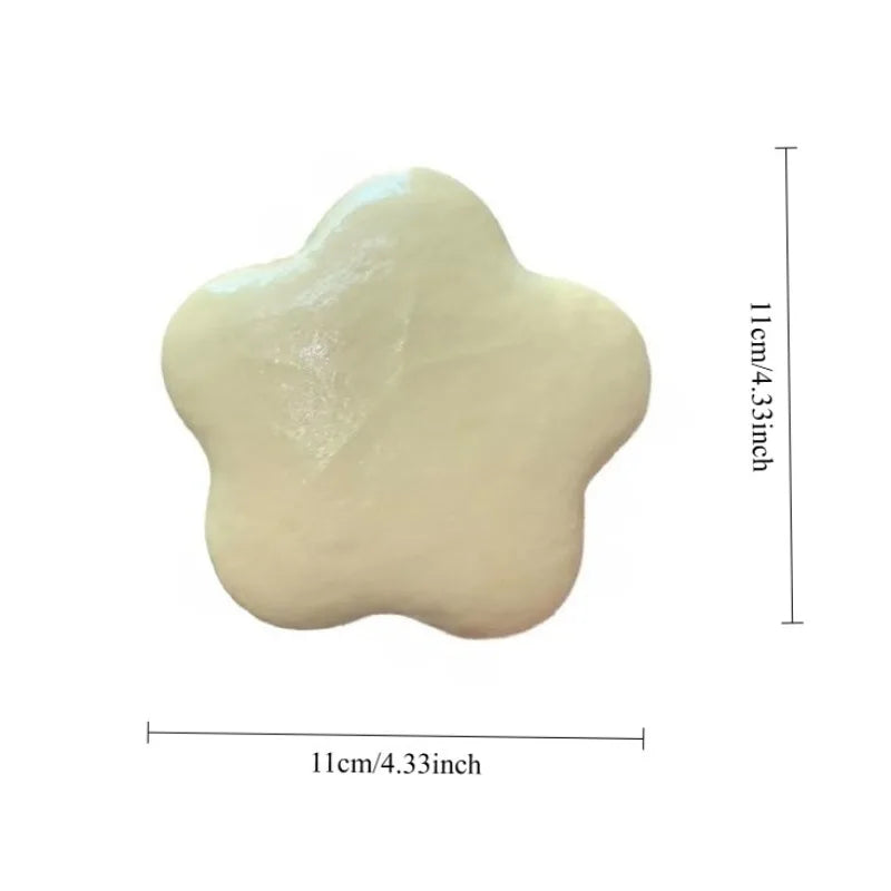 Jouet Fidget Étoile Squishy Jaune | Jouet à presser super doux et à montée lente anti-anxiété