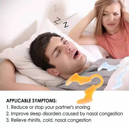 Anti Snoring Nasal Dilator for Better Sleep | Silicone Nose Clip