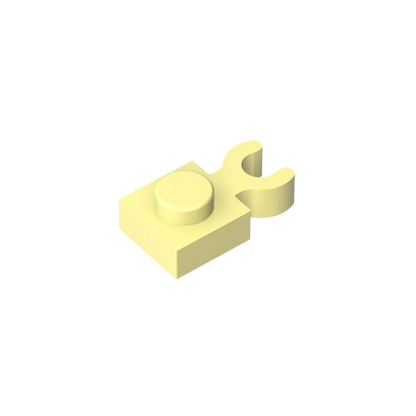 Gobrick GDS-814 PLATE 1X1 W. HOLDER | Building Block for DIY Creations