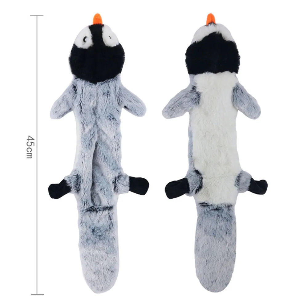 Soft Fleece Squeaky Dog Toy | Gentle Plush Toy for Small and Medium Dogs
