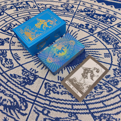 Jeu de société élégant, cartes de tarot avec dorure, bon cadeau, cartes d'oracle divinatoires, pour prédire l'avenir et l'amour