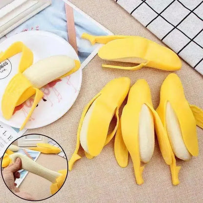 Soft Fruit Squishy Stress Relief Toy Set | Fidget Sensory Squeeze
