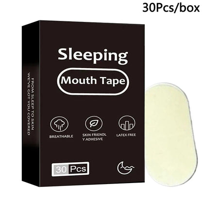 Snoring Relief Mouth Tape | 30 Hypoallergenic Strips for Better Sleep