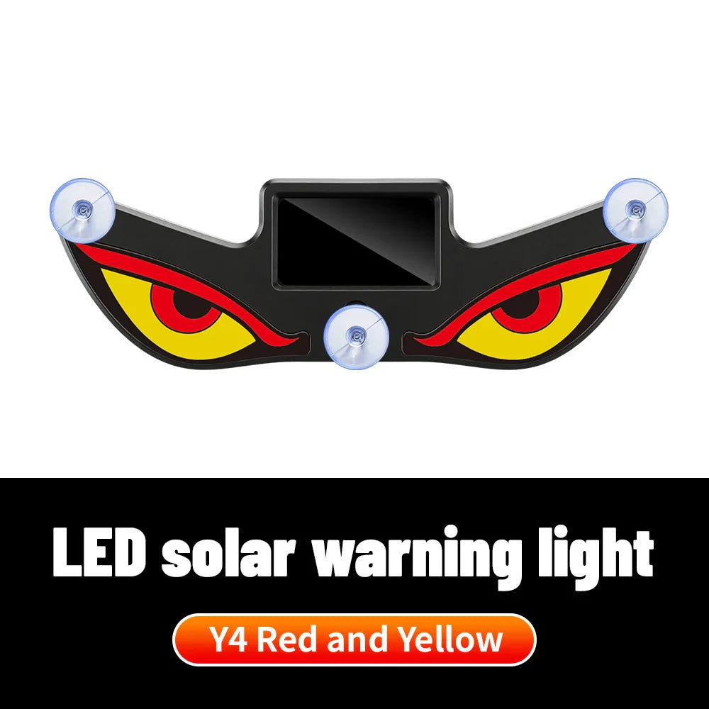 Monster Eye Antenna Flash Light | Solar Car Decoration Demon Light