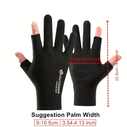 Summer Cycling Gloves | Breathable Mesh Non-Slip Touchscreen MTB Gloves