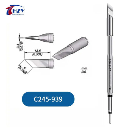 OEM C245 Series Soldering Iron Tips | Universal T245 Handle Soldering Station Tips for Phone Repair
