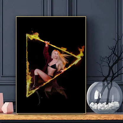 Singer Ava Max Don’t Click Play Poster HD Posters Home Room Bar Cafe Decor Wall Art Painting Picture